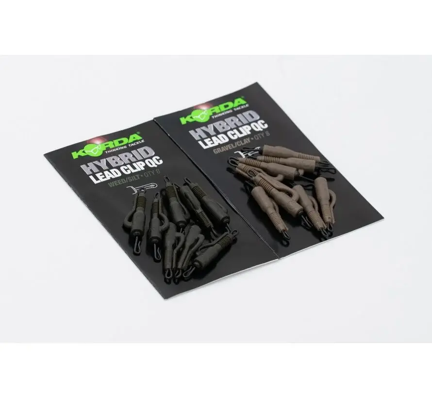 Korda QC Hybrid Lead Clip Weed / Silt