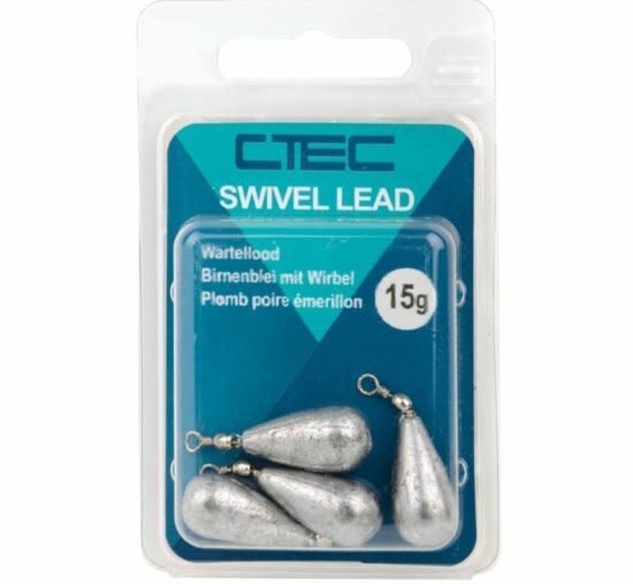 CTEC Swivel Sinker 30G 2 Stuks