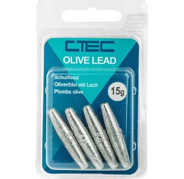CTEC CTEC Olive Long Sinker 5G 5 Stuks