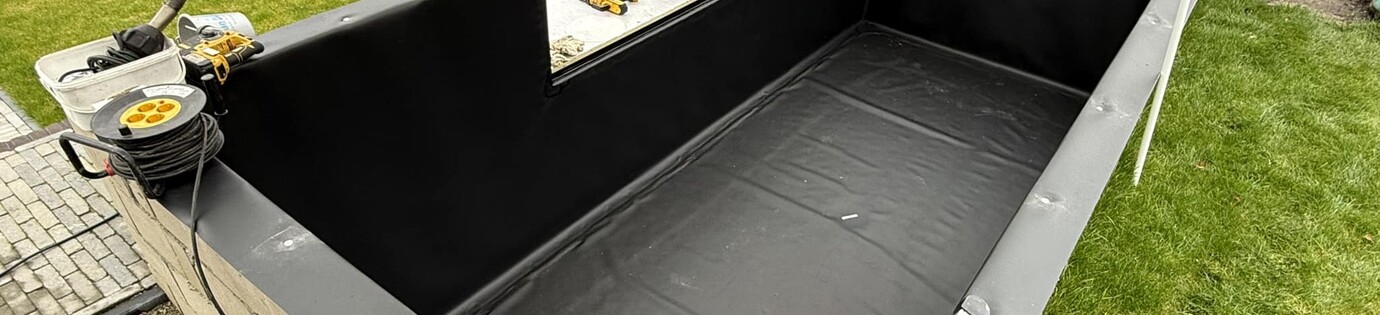Vijverfolie lijmen op verschillende manieren en materialen