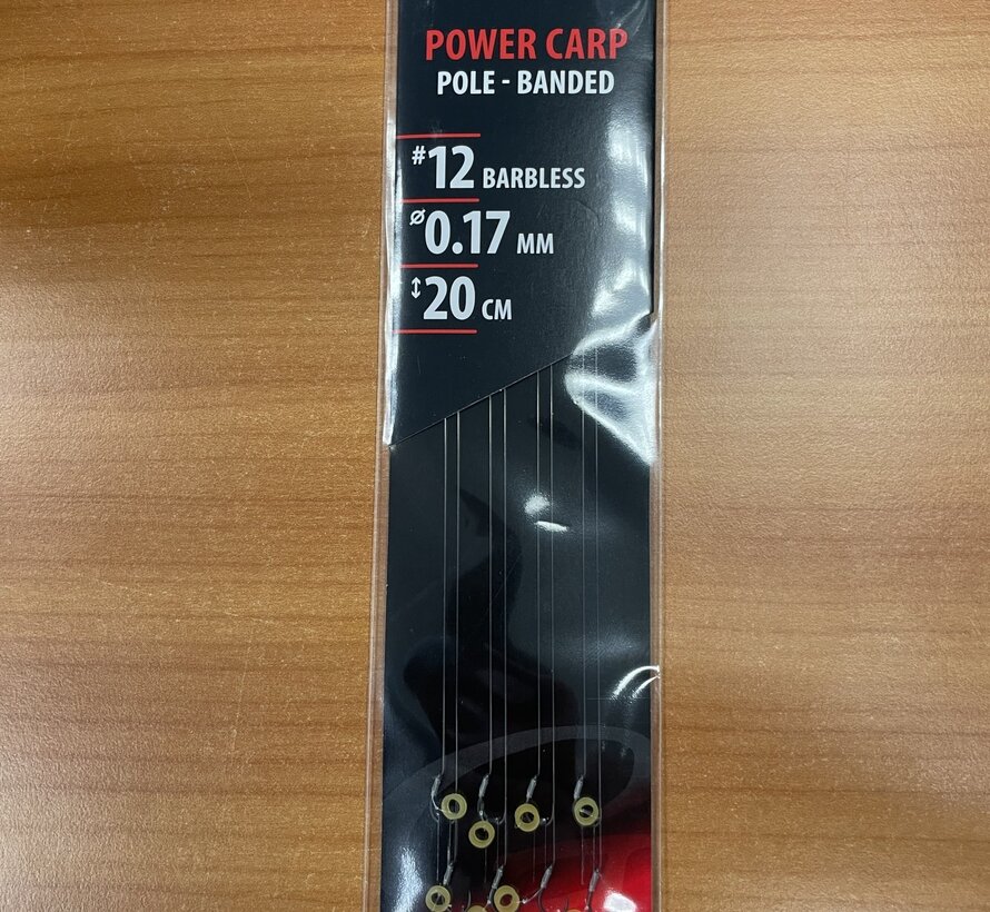 Gamakatsu Power Carp Pole-Banded 12-0.17mm 20cm