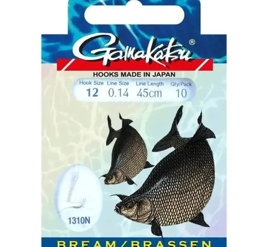 Gamakatsu Bream 1310N 12-0.14MM 45CM