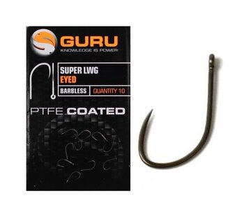 Guru Guru Super LWG Hook Size 16 (Barbless/Eyed)