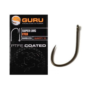 Guru Guru Super LWG Hook Size 14 (Barbless/Eyed)