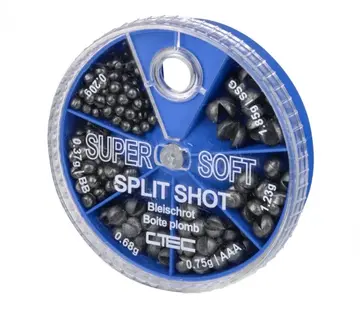 CTEC Spro Ctec Super Soft Split Shot 6 Compartments