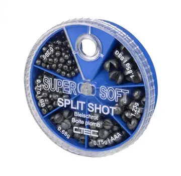 CTEC Spro Ctec Super Soft Split Shot 6 Compartments