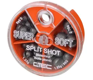 CTEC Spro Ctec Super Soft Split Shot 4 Compartments