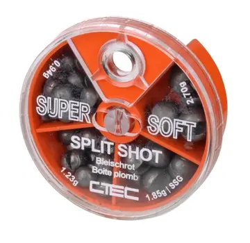 CTEC Spro Ctec Super Soft Split Shot 4 Compartments