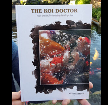 Boek Maarten Lammens - De Koi Dokter (NL)