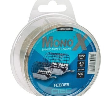 CTEC Ctec Mono X Silverfish Grey 0,20mm/ 3,7kg 500m