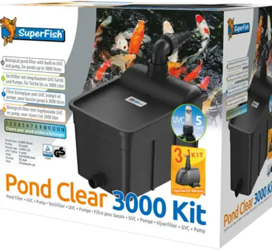 Superfish PondClear Kit 3000