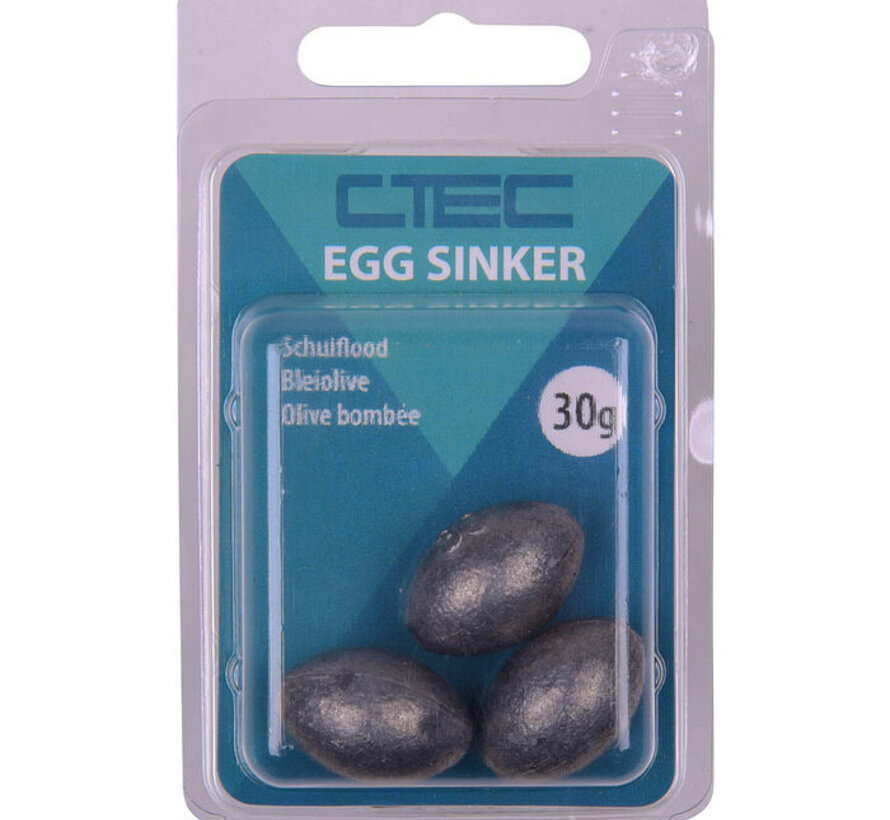 Spro Ctec Egg Sinker 10g 4st