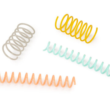 Beeztees Beeztees Kitten Springveer Plastic 2 stuks 6x2,5