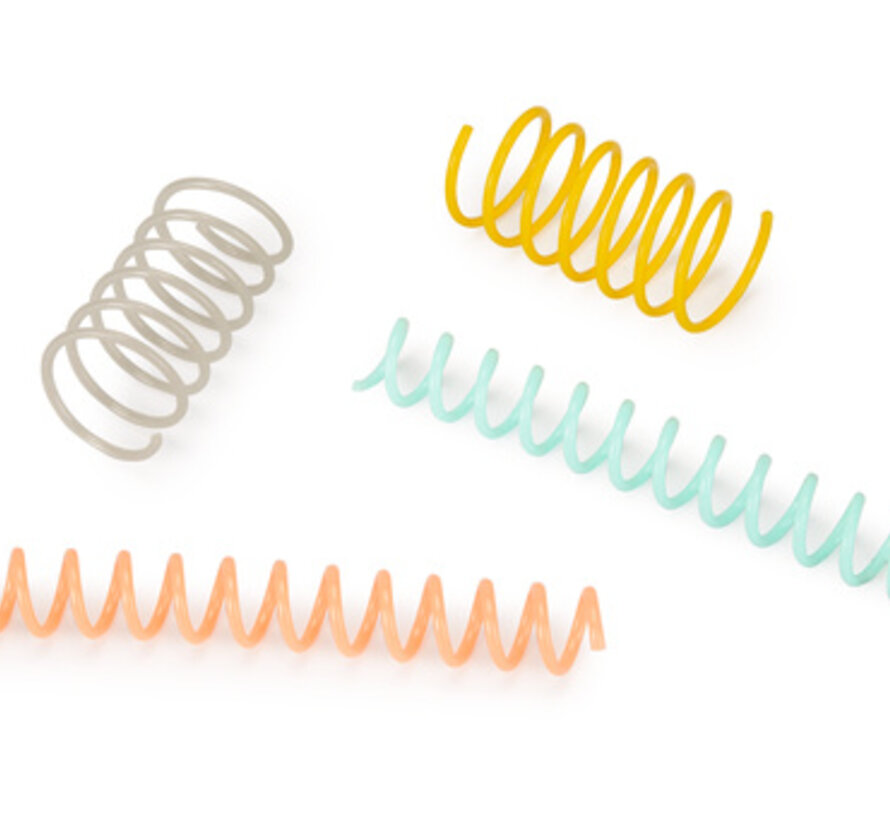 Beeztees Kitten Springveer Plastic 2 stuks 6x2,5