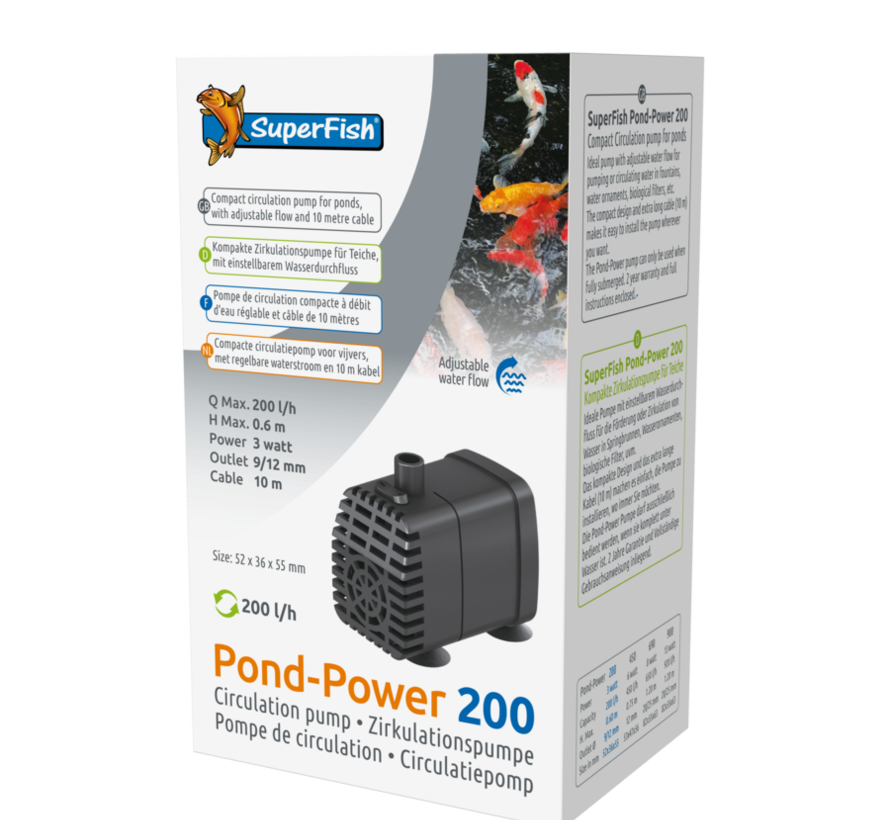 Superfish Pondpower 200