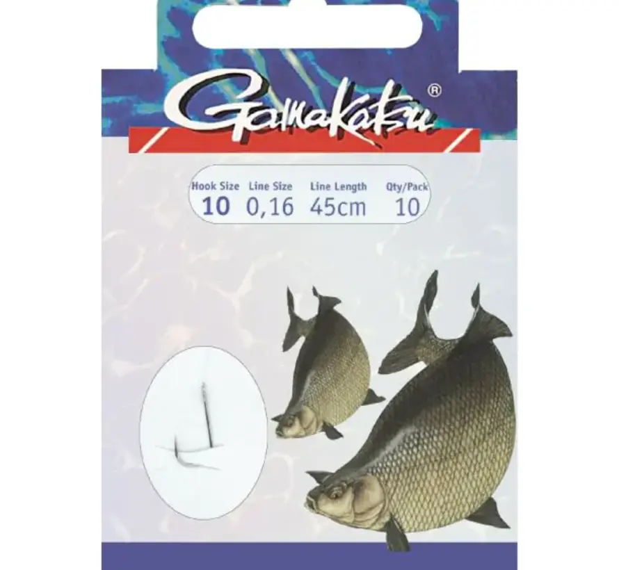 Gamakatsu Bream Feeder 1810B #14-0.12MM 75CM