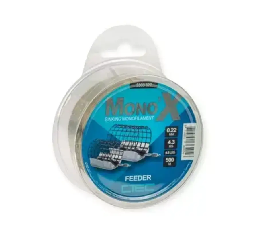 Ctec Mono X Feeder Brown 0,28mm/6,5kg 400m