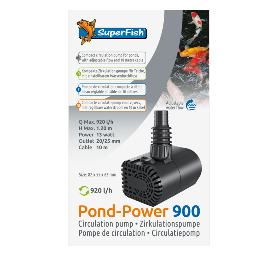 Superfish Pondpower 900