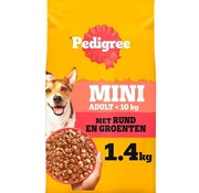 Pedigree Pedigree Droog Adult Mini Rund Hondenvoer 1,4kg