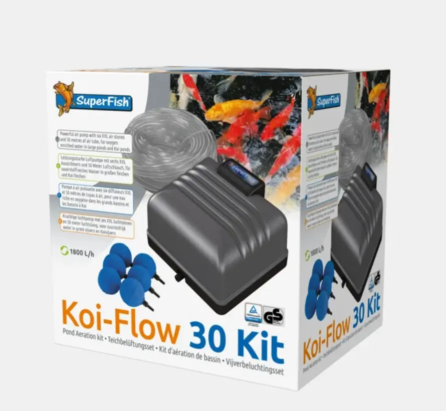 Superfish Koi Flow 30 Prof. Beluchtingsset