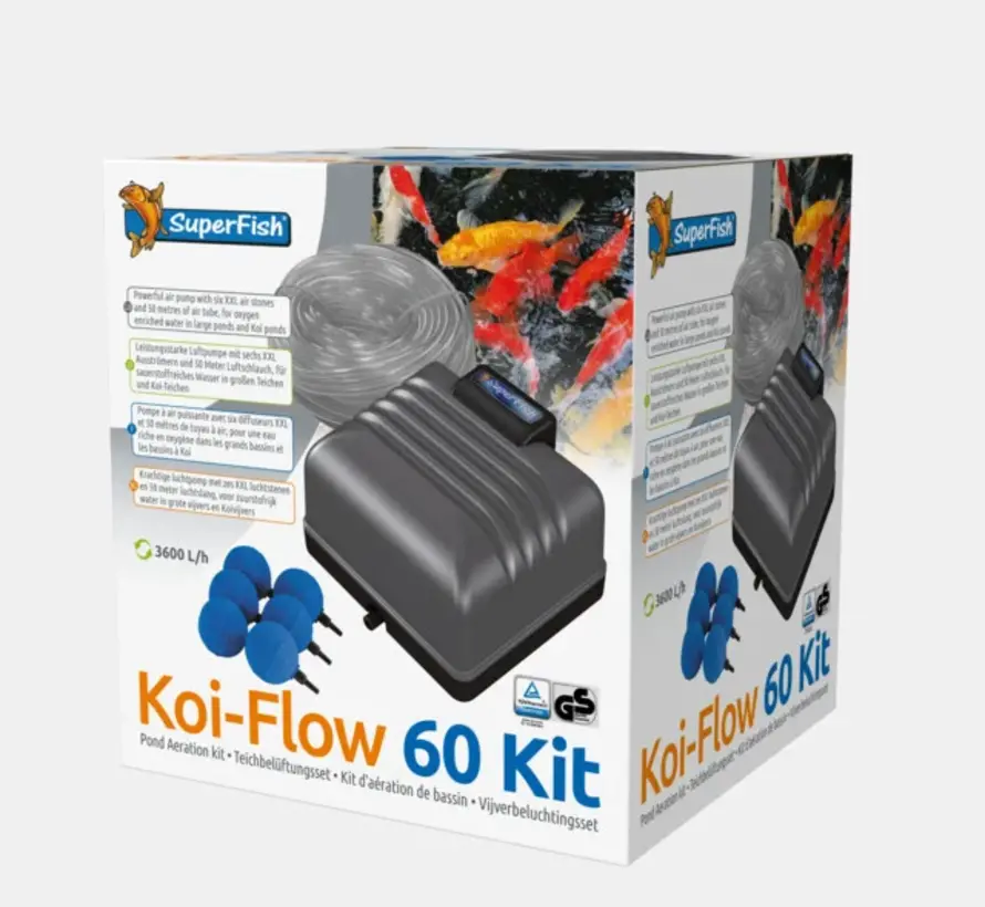 Superfish Koi Flow 60 Prof. Beluchtingsset