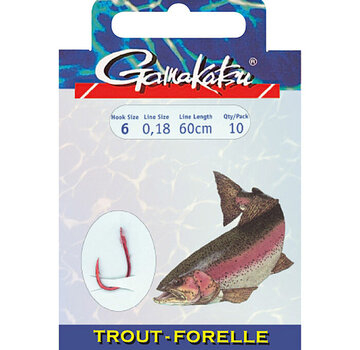 Gamakatsu Gamakatsu Trout 5330R #6-0.18MM 60CM