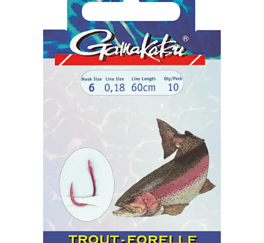 Gamakatsu Trout 5330R #8-0.16MM 60CM