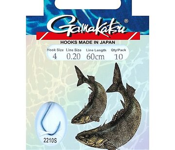 Gamakatsu Pike Perch 2210S #1-0.25MM 60CM