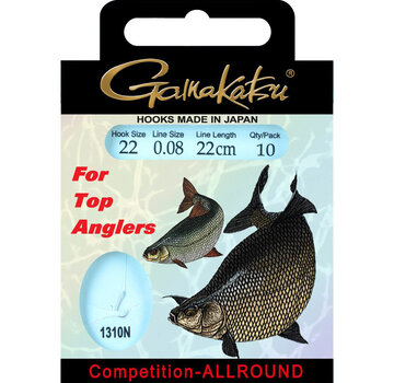 Gamakatsu Allround Competition 1310N #14-0.12MM 22CM