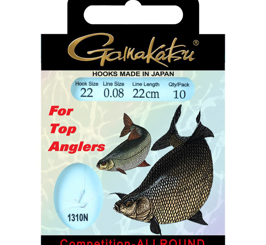 Gamakatsu Allround Competition 1310N #14-0.12MM 22CM