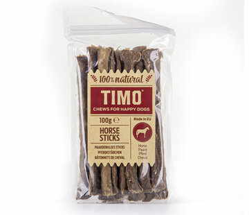 Timo Sticks 100 g Paardenvlees