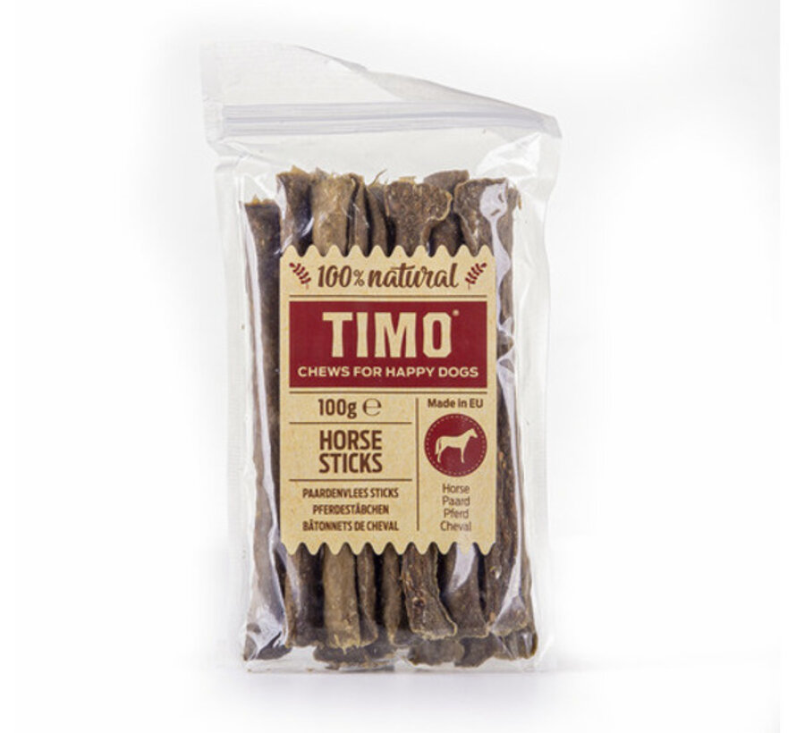 Timo Sticks Paardenvlees 100g