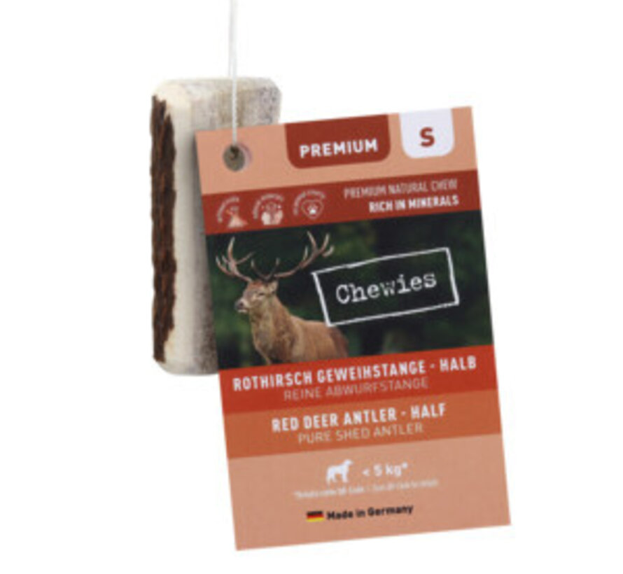 Chewies Edelhertengewei Half S 50gr