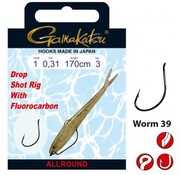 Gamakatsu Bkd-Drop Shot Rig W39 170cm 03-022 mm