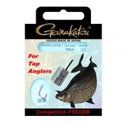 Gamakatsu Booklet Br.Feeder 2210r #10-0.18mm 100cm