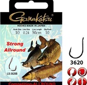 Gamakatsu G-3620B Allround Strong 50cm #10 0,24mm