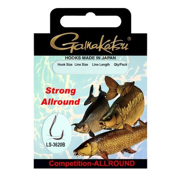 Gamakatsu G-3620B Allround Strong 50cm #16 0.18mm