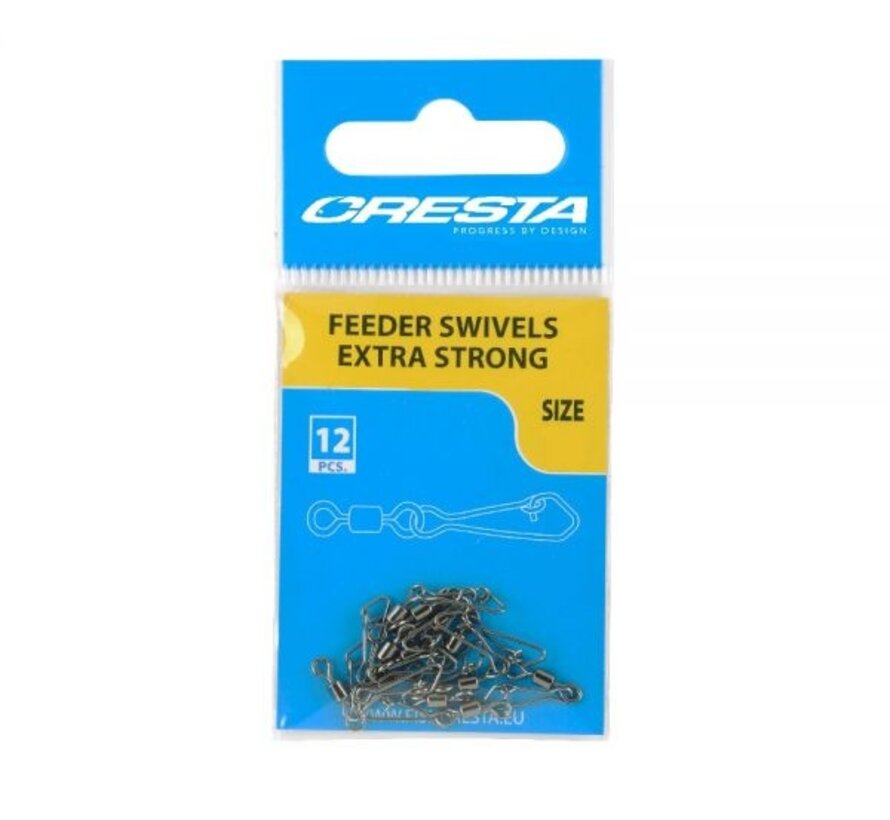 Cresta Feeder Swivel Extra Strong Maat 14