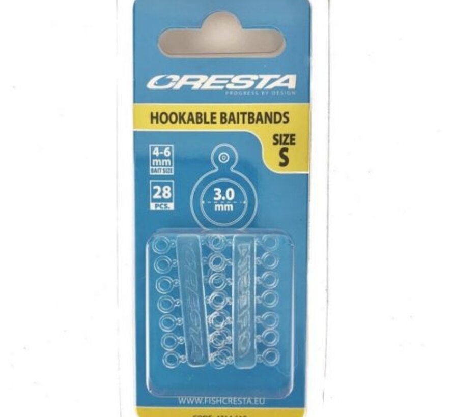 Cresta Hookable Baitbands Small