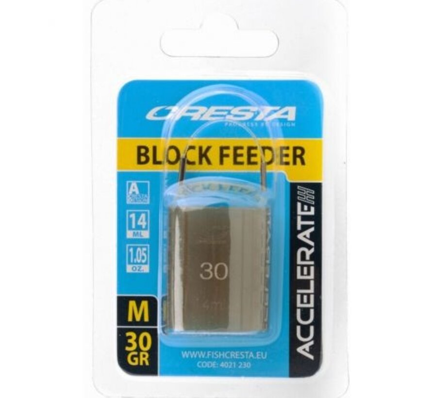 Cresta Accelerate Block Feeder Medium 30g