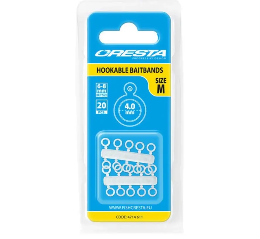 Cresta Hookable Baitbands Medium