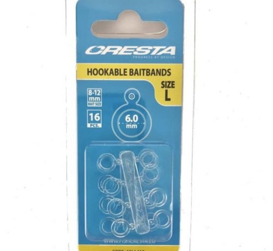Cresta Hookable Baitbands Large