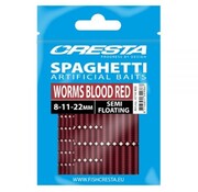 Cresta Cresta Spaghetti Worms / 8,11 & 22 Blood Red