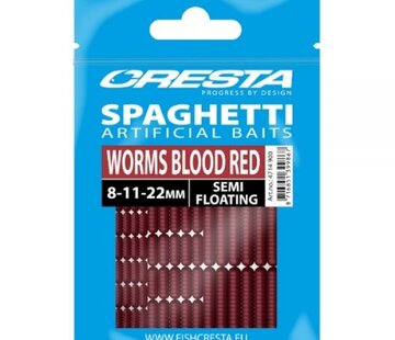 Cresta Cresta Spaghetti Worms / 8,11 & 22 Blood Red