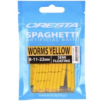 Cresta Cresta Spaghetti Worms / 8,11 & 22 Yellow