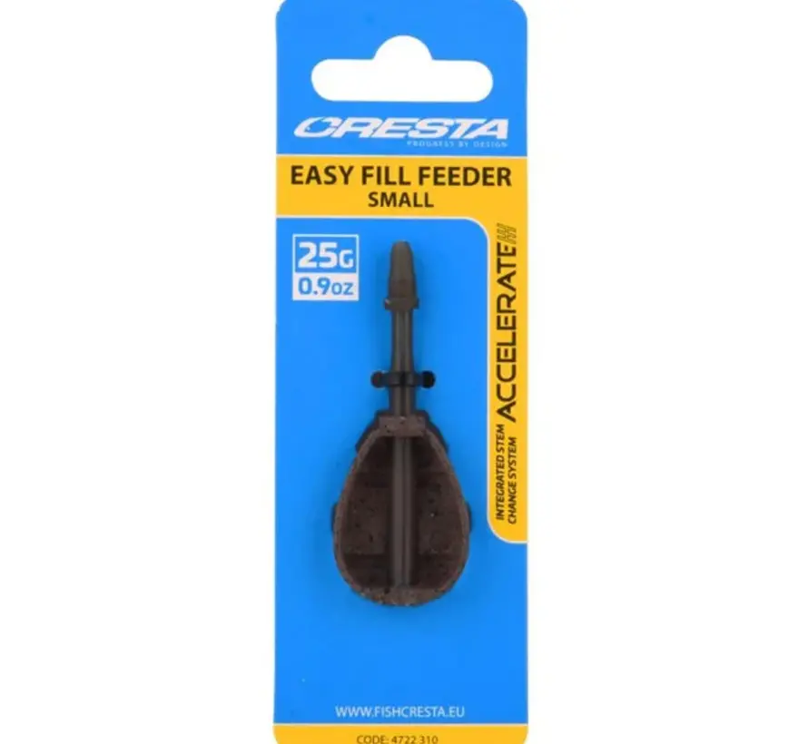 Cresta Accelerate easy Fill Feeder Small 15g