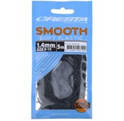 Cresta Cresta Smooth Soft Elastic Black 1.4mm 5m