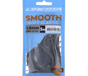 Cresta Cresta Smooth Soft Elastic Grey 1.8mm 5m