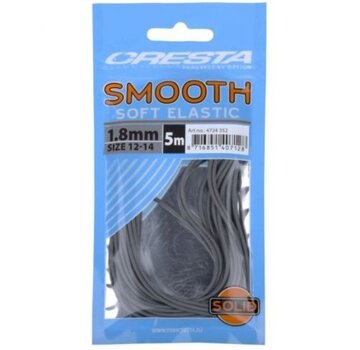 Cresta Cresta Smooth Soft Elastic Grey 1.8mm 5m