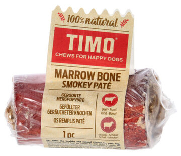 Timo Runderbot gerookt gevuld met paté 308g Rund